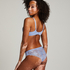 Brazyliany Lace Back, Niebieski