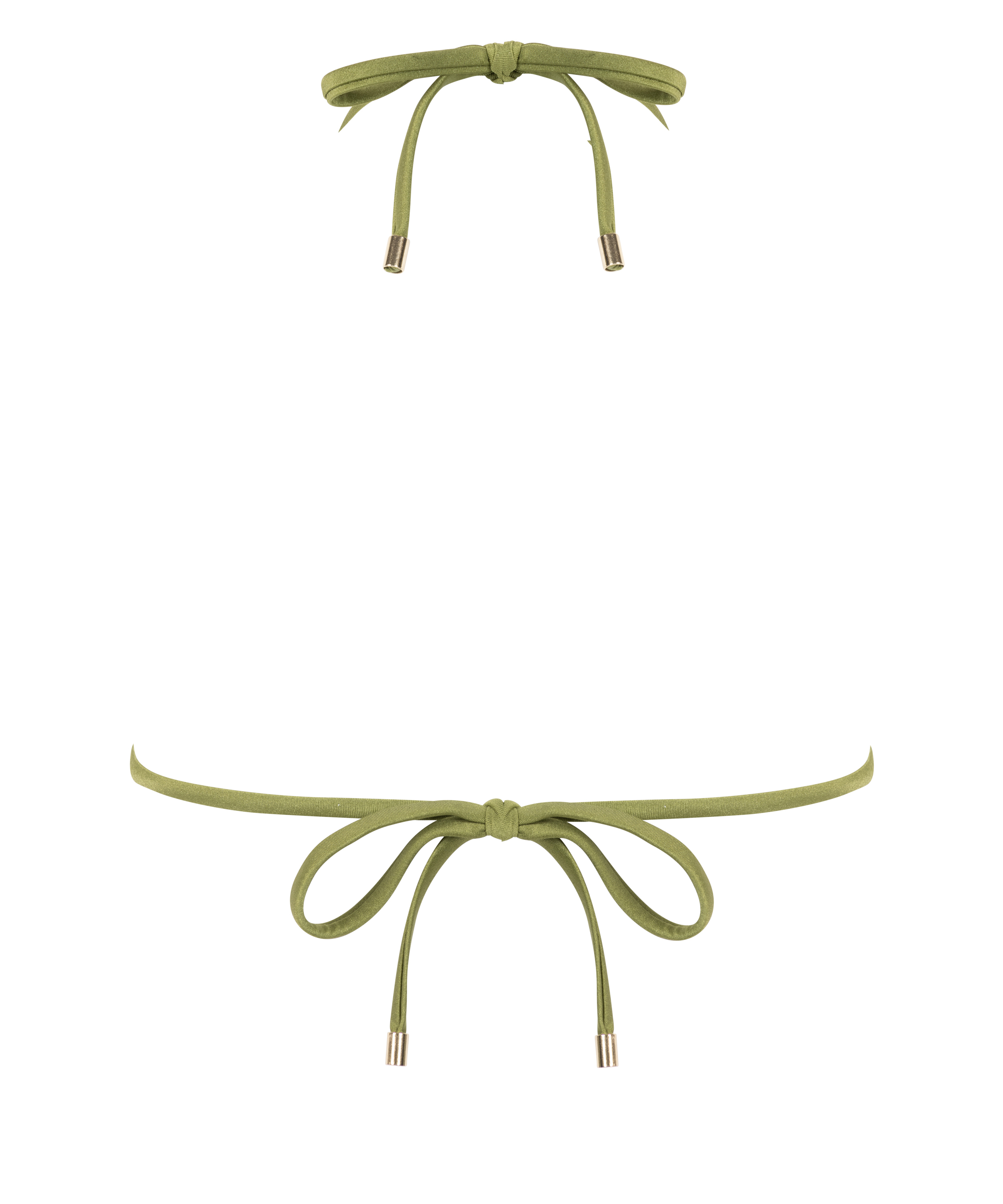 Tr&oacute;jkątna g&oacute;ra od bikini Yucatan, Zielony, main