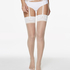 Stockings 15 Denier Lace, Biały