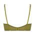 Biustonosz usztywniany z fiszbinami Longline Amelie, Zielony