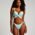 Usztywniona g&oacute;ra od bikini push-up z fiszbinami Sydney, Niebieski