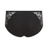 Majtki ze średnim stanem Superslip Lace, Czarny