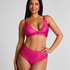 Tr&oacute;jkątna g&oacute;ra od bikini Luna, R&oacute;żowy
