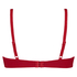Diva padded underwired bra, Czerwony