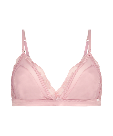 Biustonosz bralette Celine, Różowy