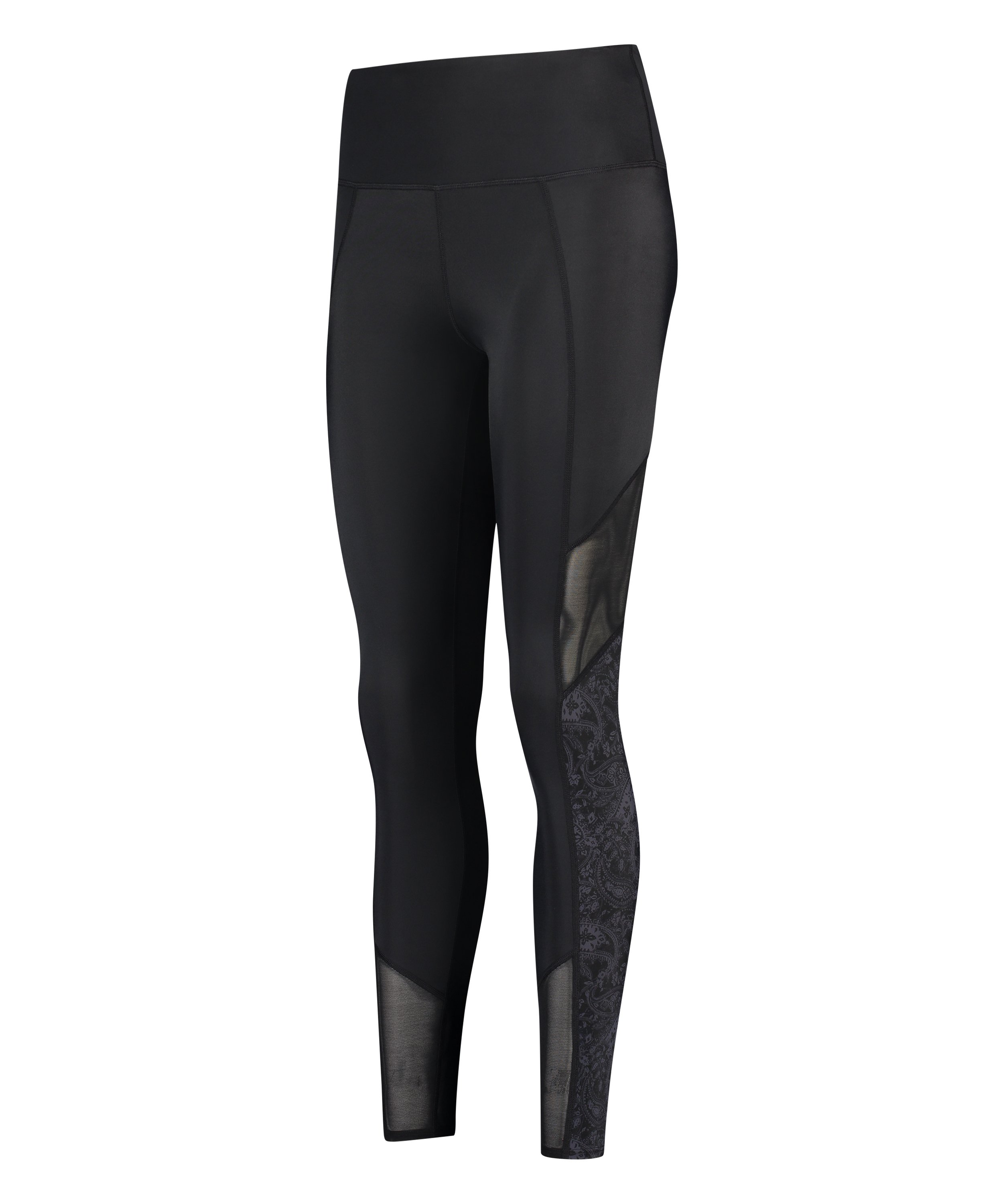 Sportowe legginsy z wysokim stanem HKMX Rodeo, Czarny, main