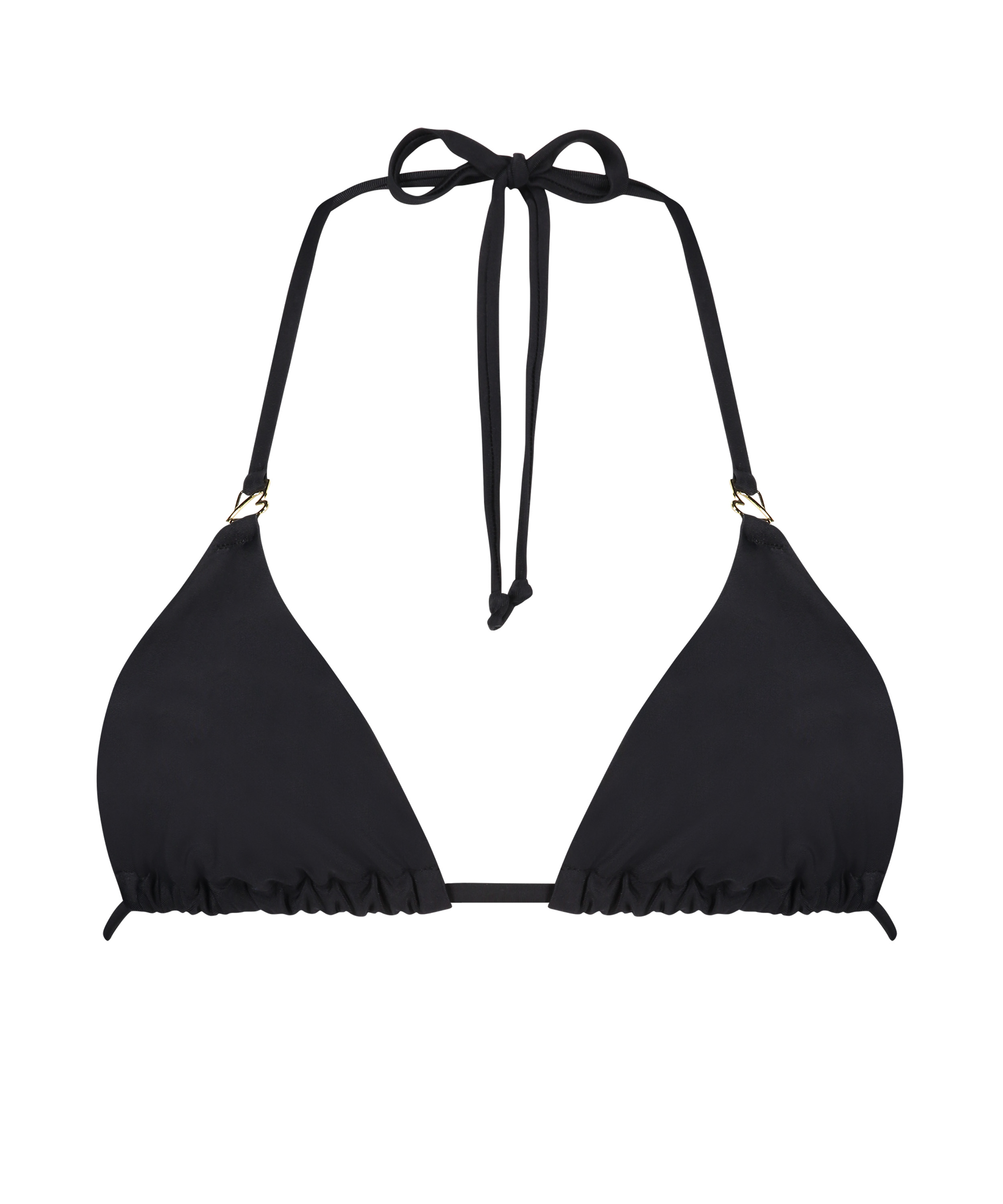 Tr&oacute;jkątna g&oacute;ra od bikini Doha, Czarny, main
