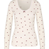 Top Lace Dot, Biały