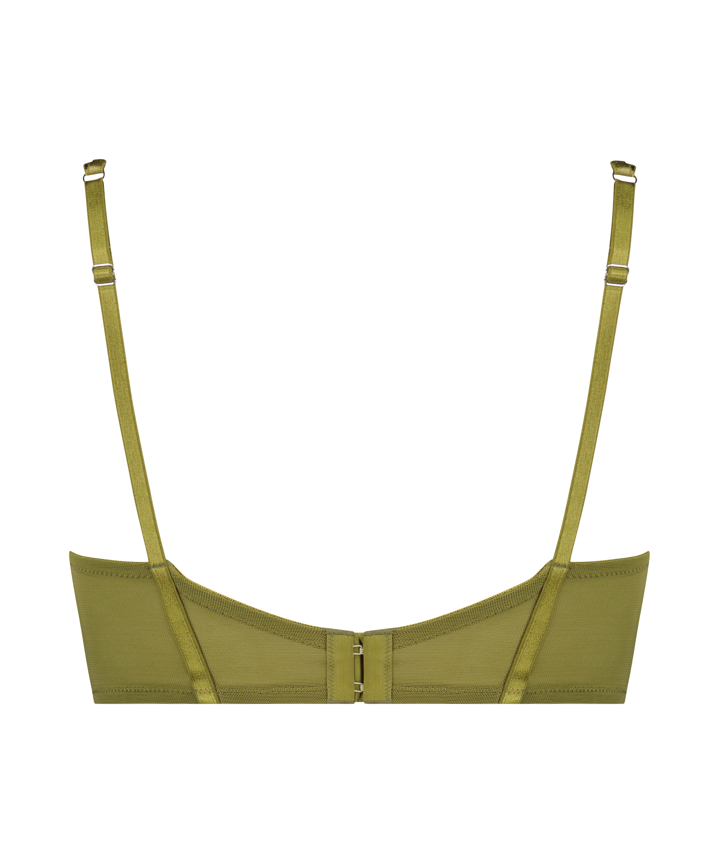Biustonosz usztywniany z fiszbinami Longline Amelie, Zielony, main