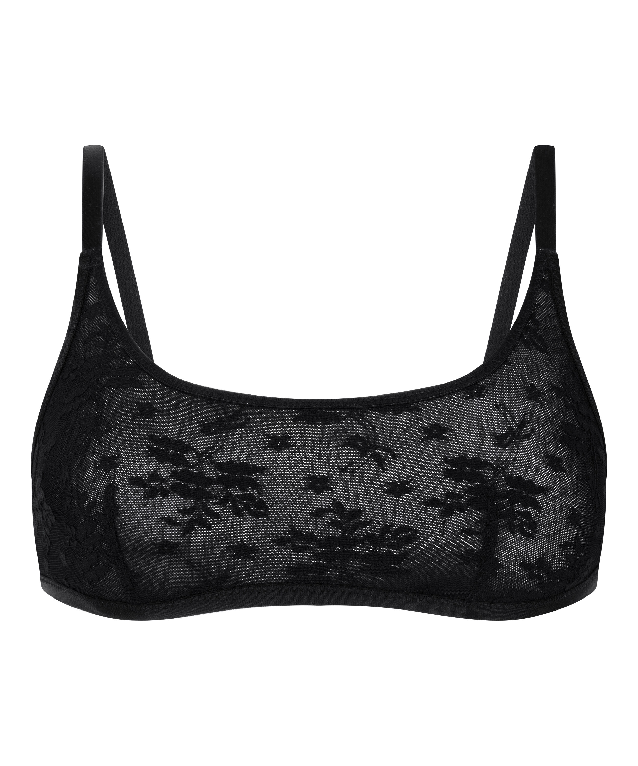 Biustonosz bralette Darcy, Czarny