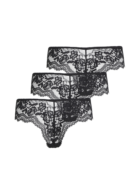 Brazyliany Chelsea 3-pak, Czarny