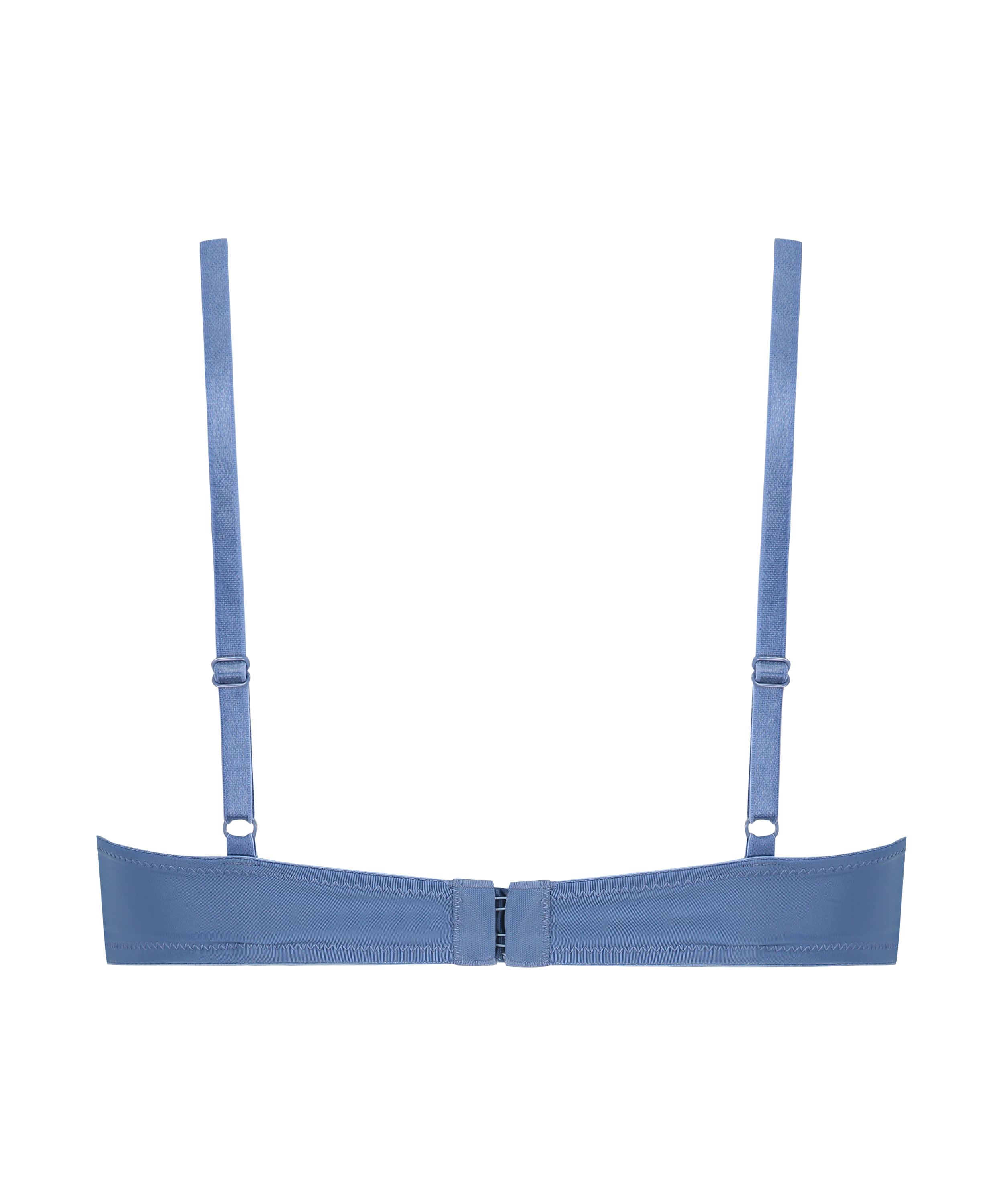 Biustonosz usztywniany z fiszbinami Plunge, Niebieski, main