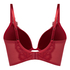 Biustonosz Push-Up Longline Marianna, Czerwony