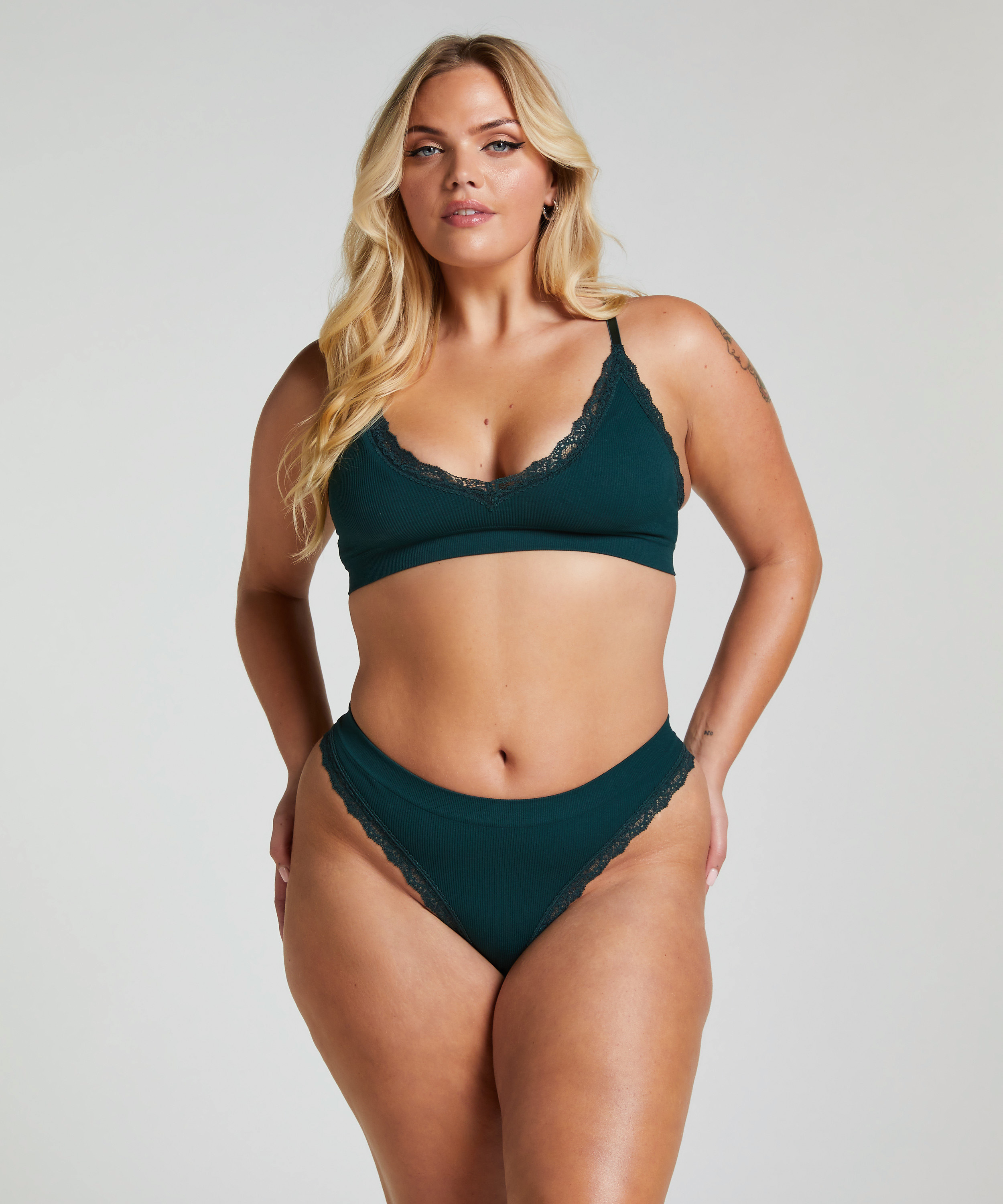 Bralette Lola, Zielony, main