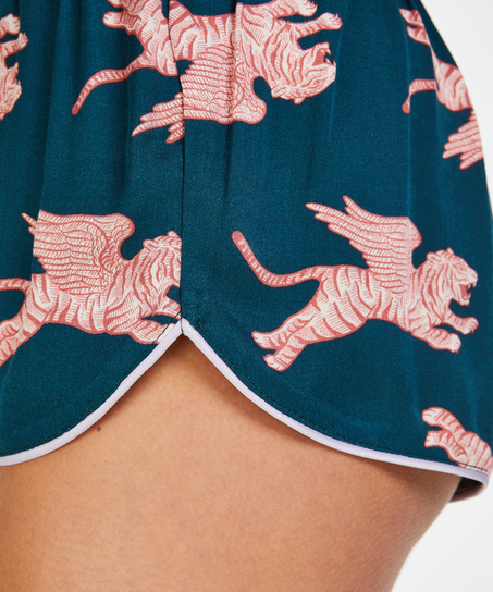 Woven Short test, Niebieski