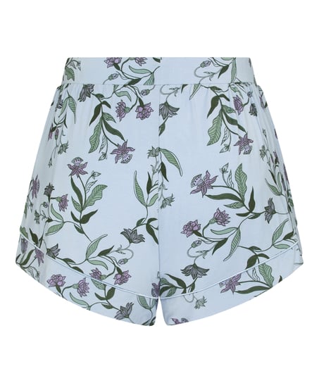 Dżersejowe szorty, Niebieski