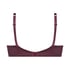 Biustonosz nieusztywniany z fiszbinami Sophie, Fioletowy
