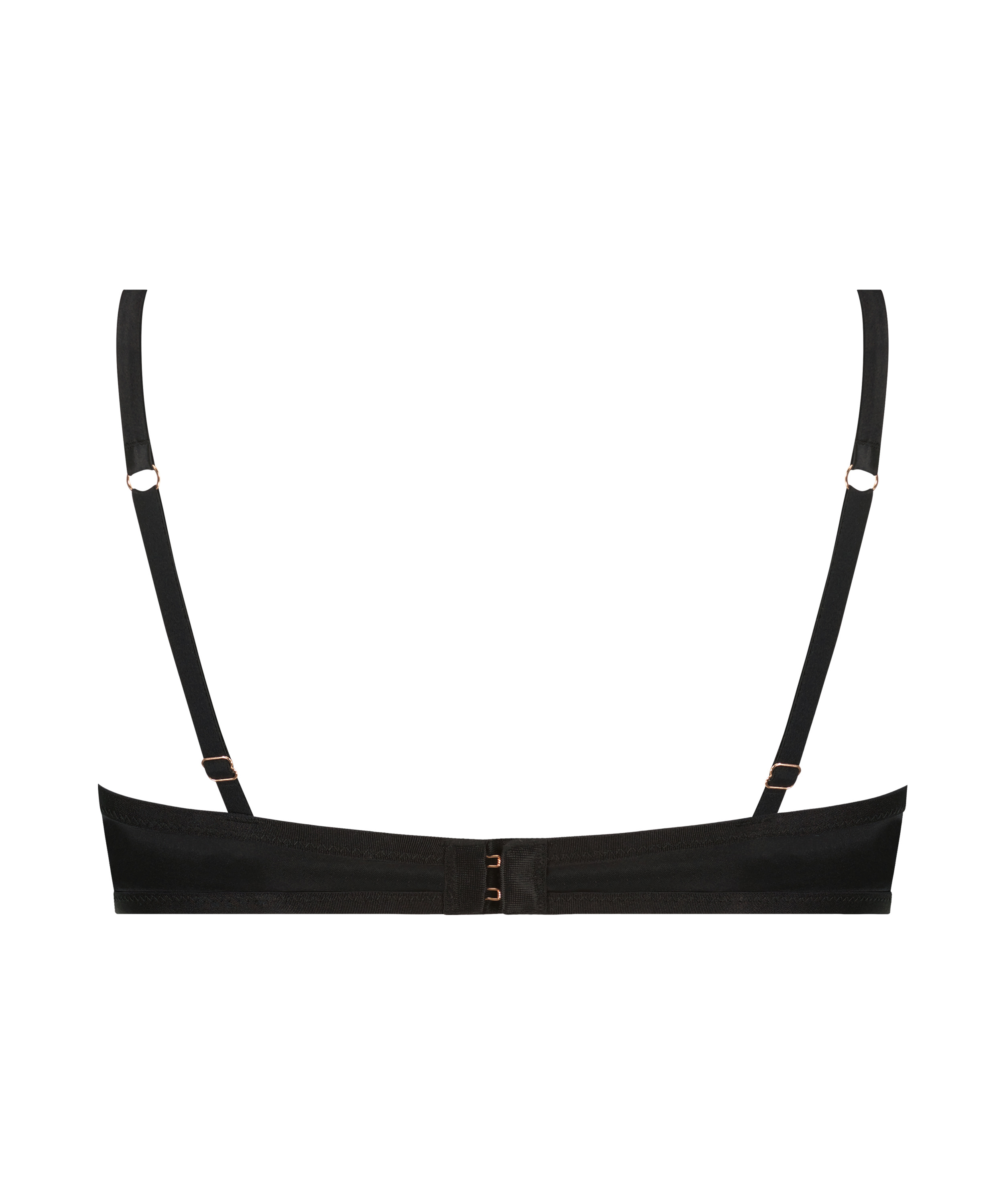 Nieuformowany biustonosz z fiszbinami Helena, Czarny, main