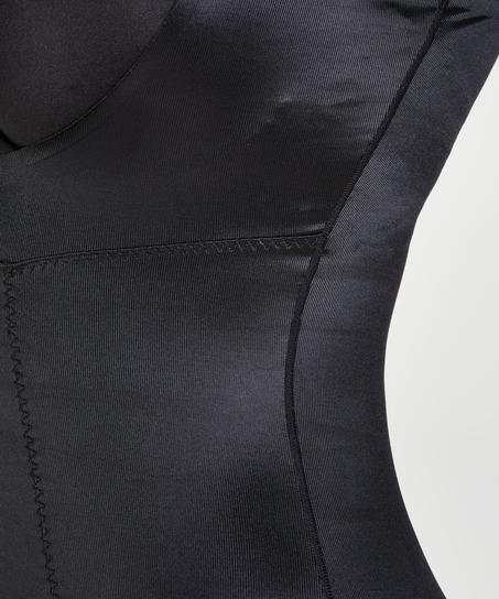 Sculpting scuba dress - Level 3, Czarny
