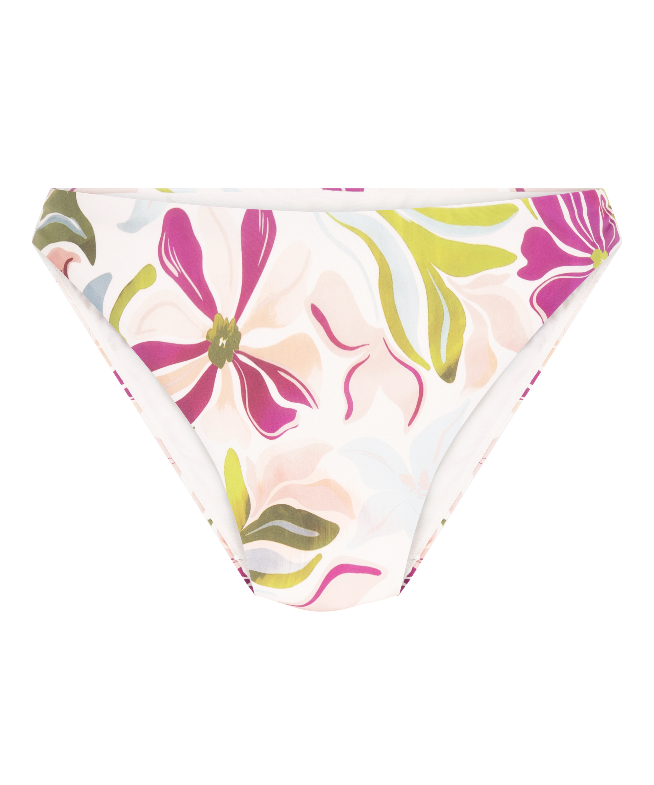 D&oacute;ł od bikini z wysokim wycięciem Ayanna, Biały, main