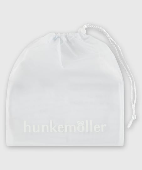 Siatka do prania ściągana na sznureczek, Biały