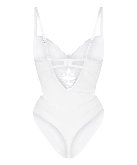 High Waisted Brazilian Miri, Biały