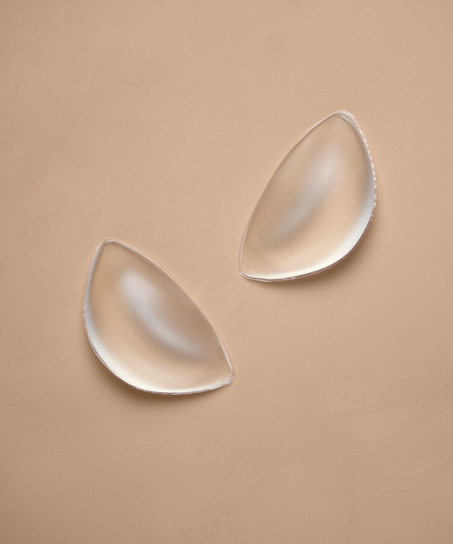 Żelowe wkładki push-up max, Biały