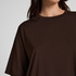 Pyjama Top Loose, Brązowy