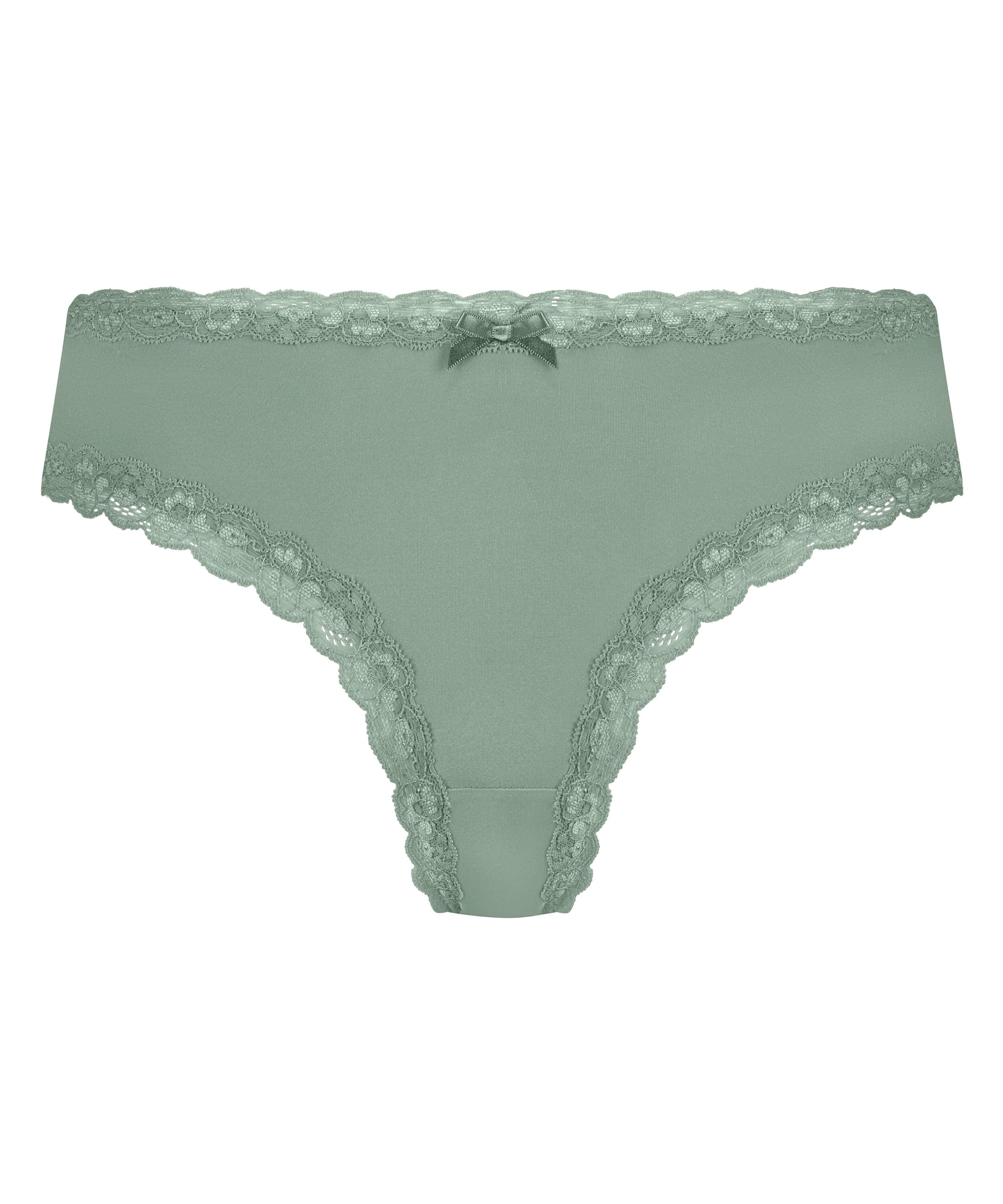 Brazyliany V-shape Mesh, Zielony