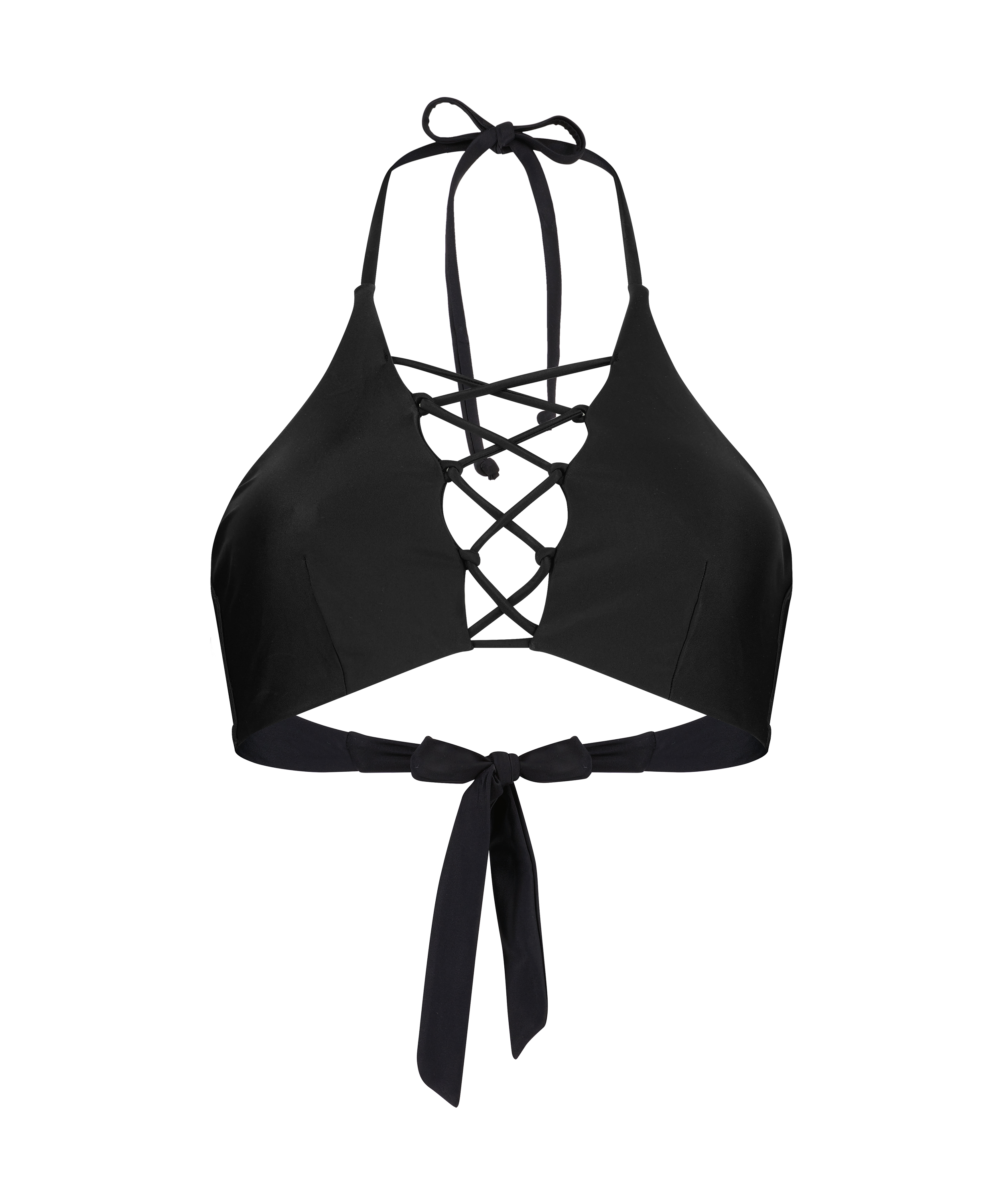 Spicey Crop Top, Czarny, main