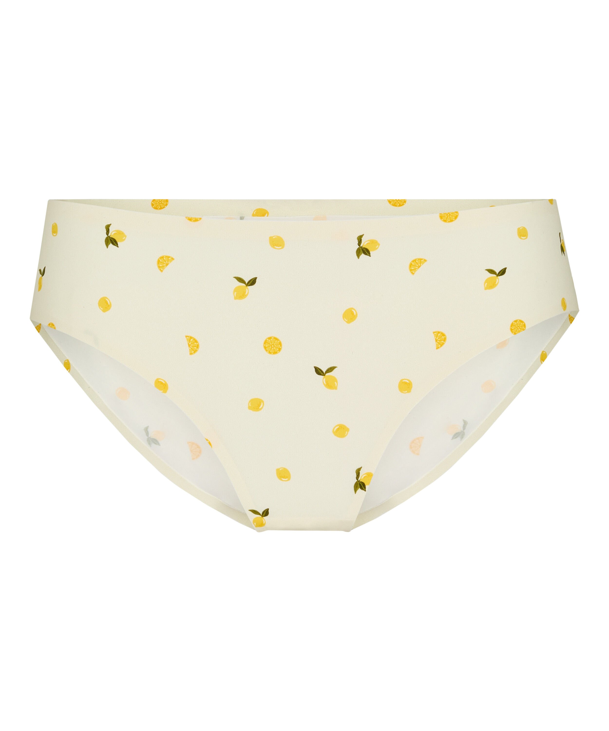 Brazyliany micro ze wzorem, Biały