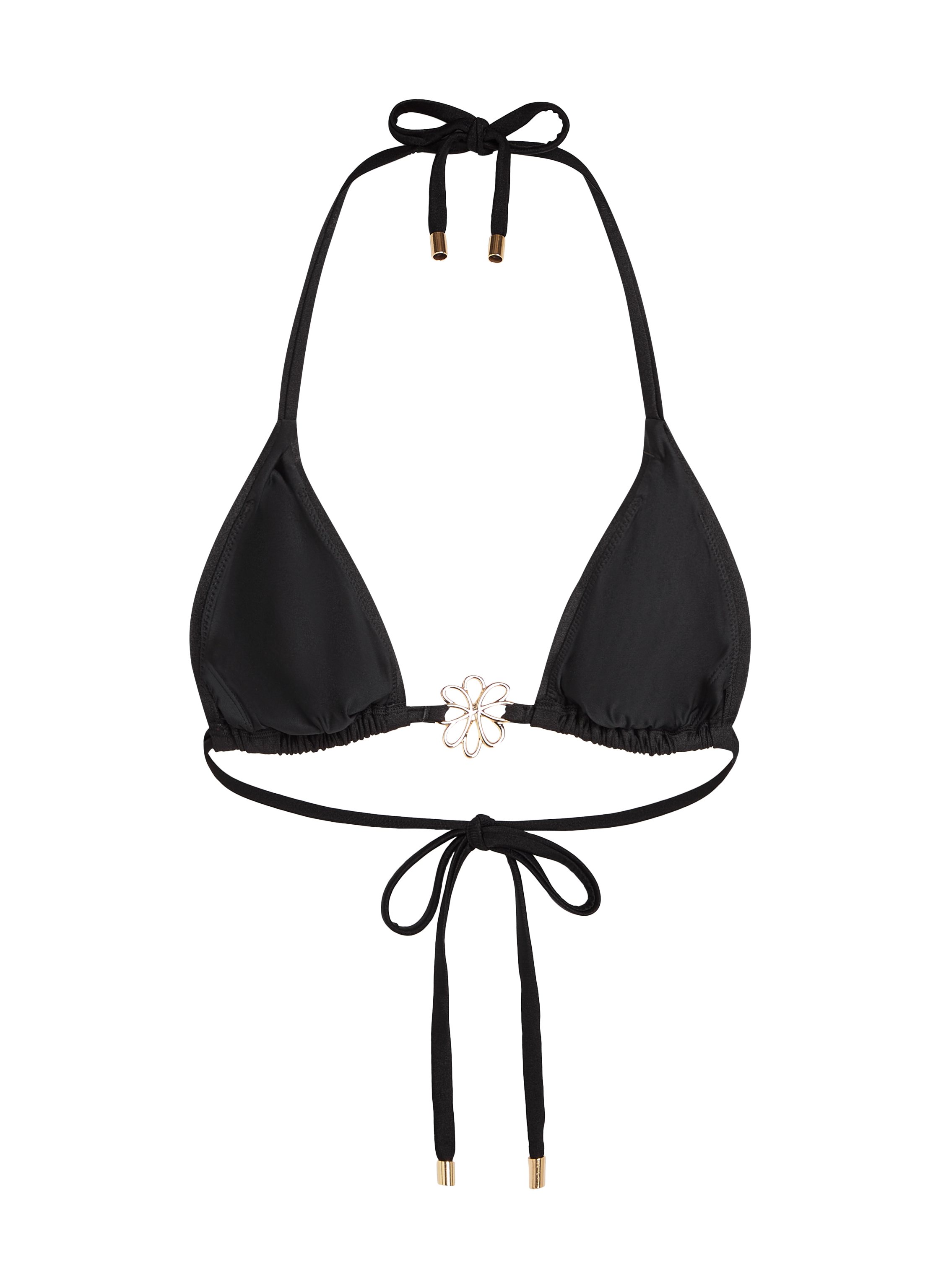 Tr&oacute;jkątna g&oacute;ra od bikini Yucatan, Czarny, main