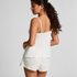 Cami lace top, Niebieski