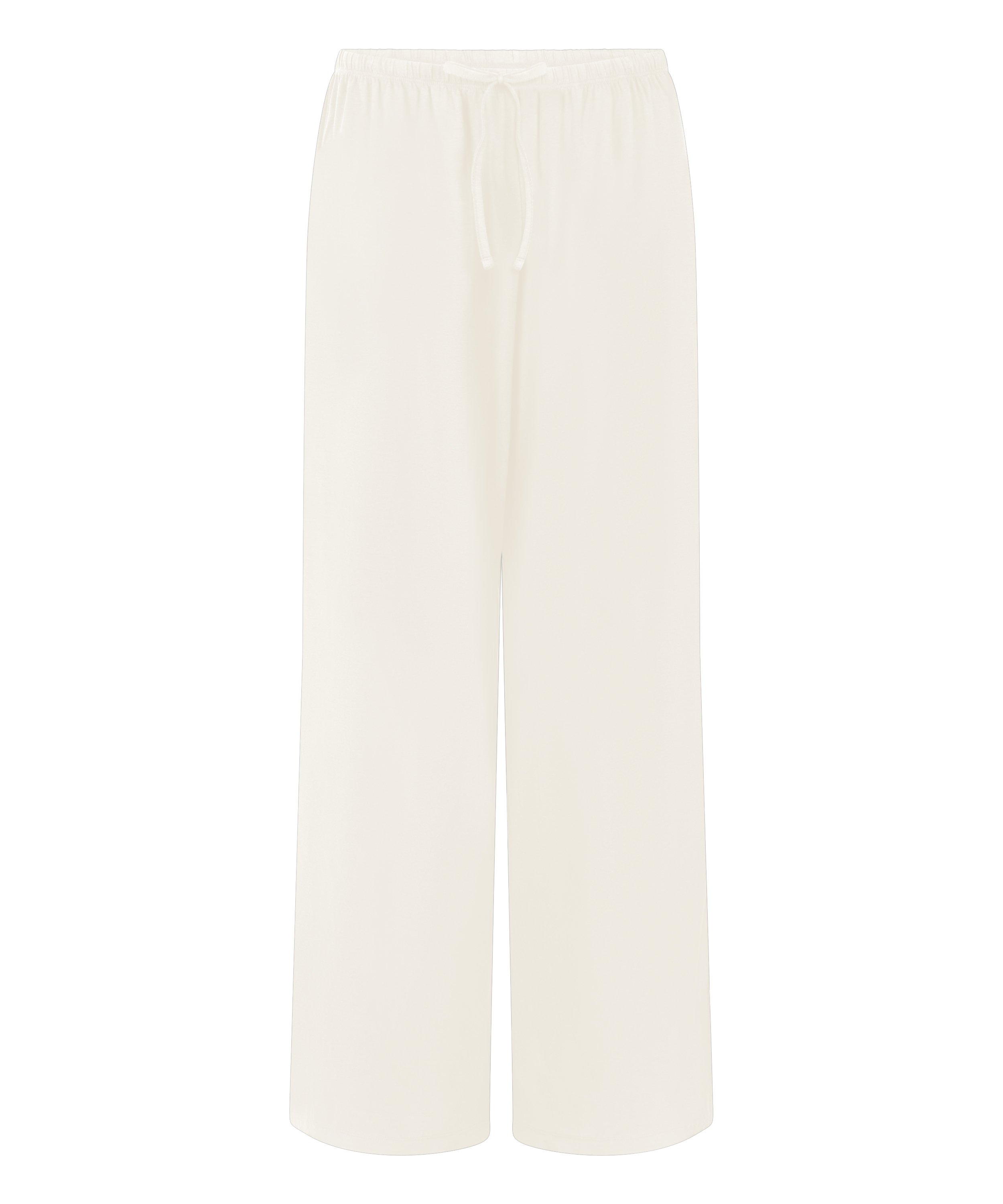 Spodnie Piżamowe Loose, Biały, main