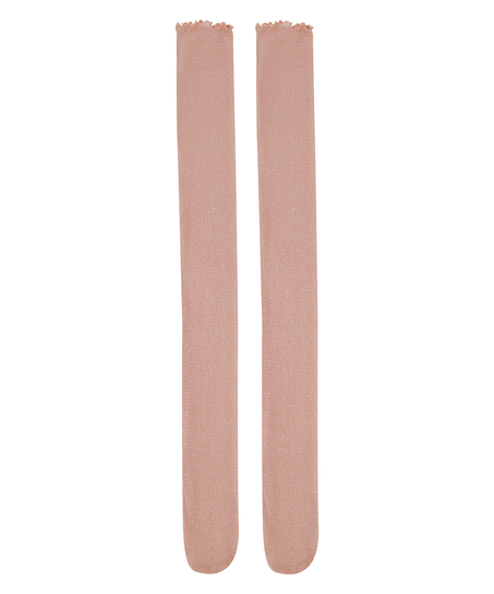 Skarpety Glitter, Różowy