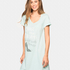 Nightshirt V-neck, Zielony