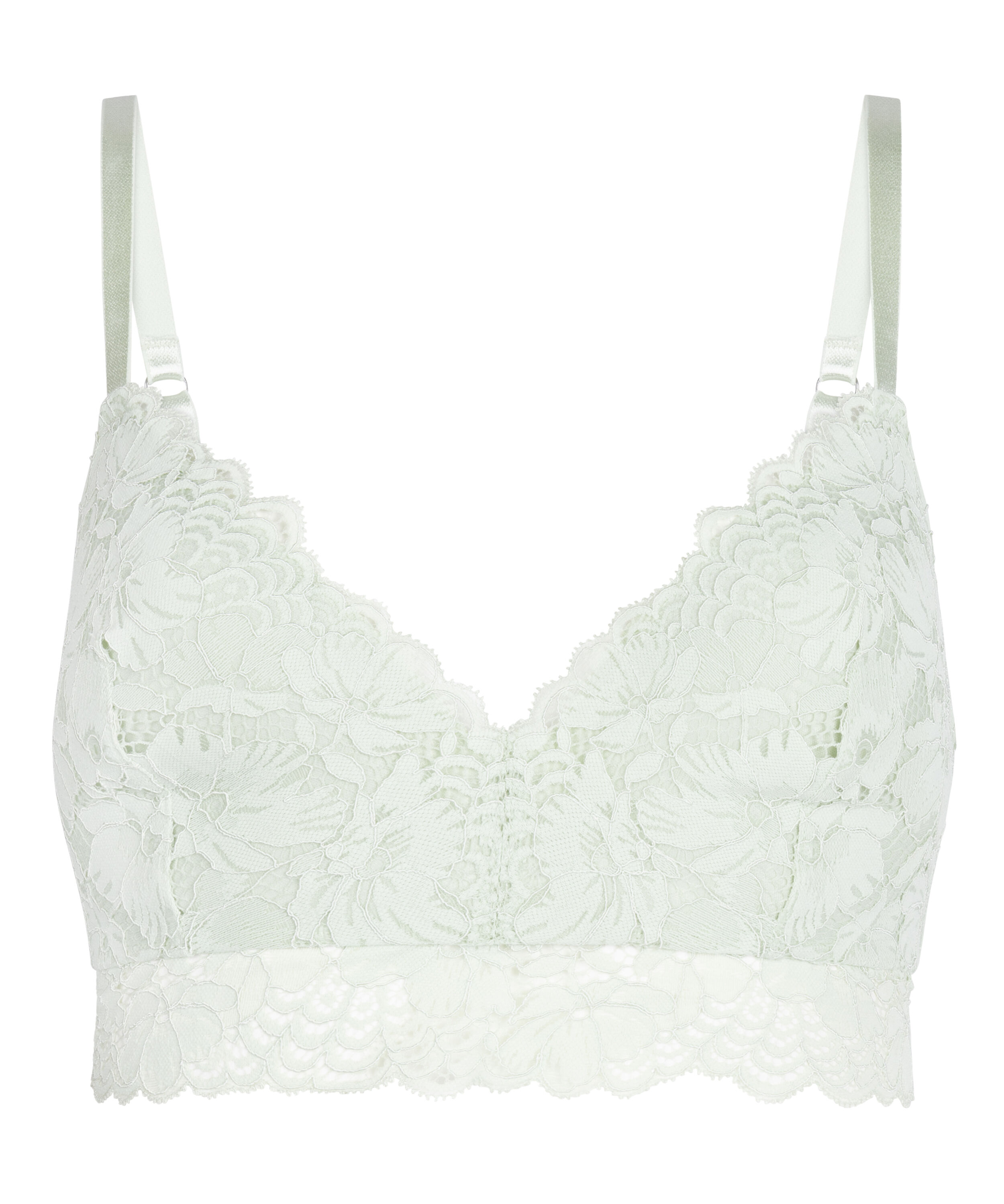 Biustonosz Dorothy usztywniany z fiszbinami, Zielony