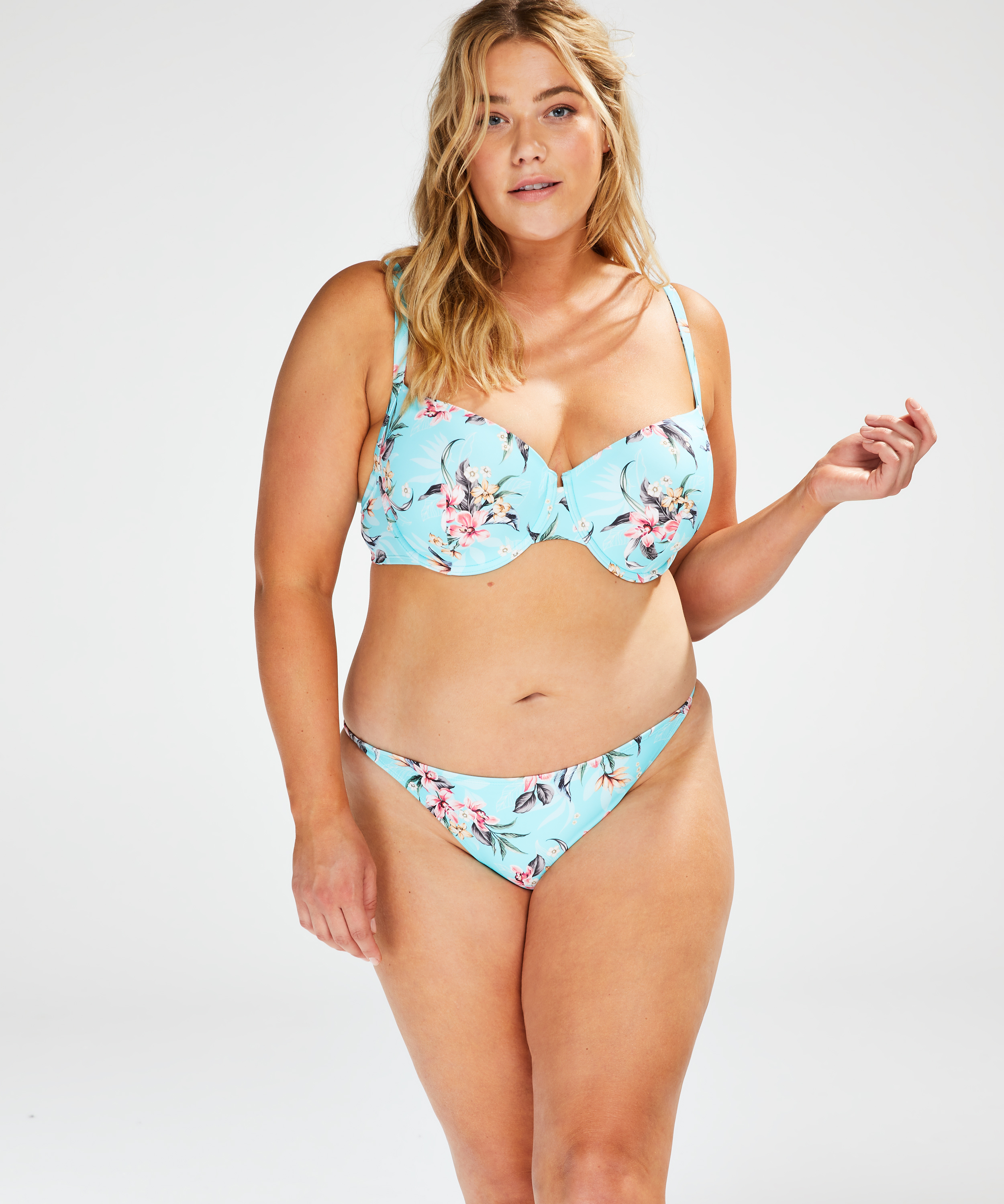 Majtki Bikini Rio Bea, Niebieski, main