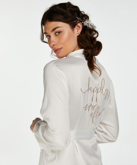 Kimono Bridal, Biały