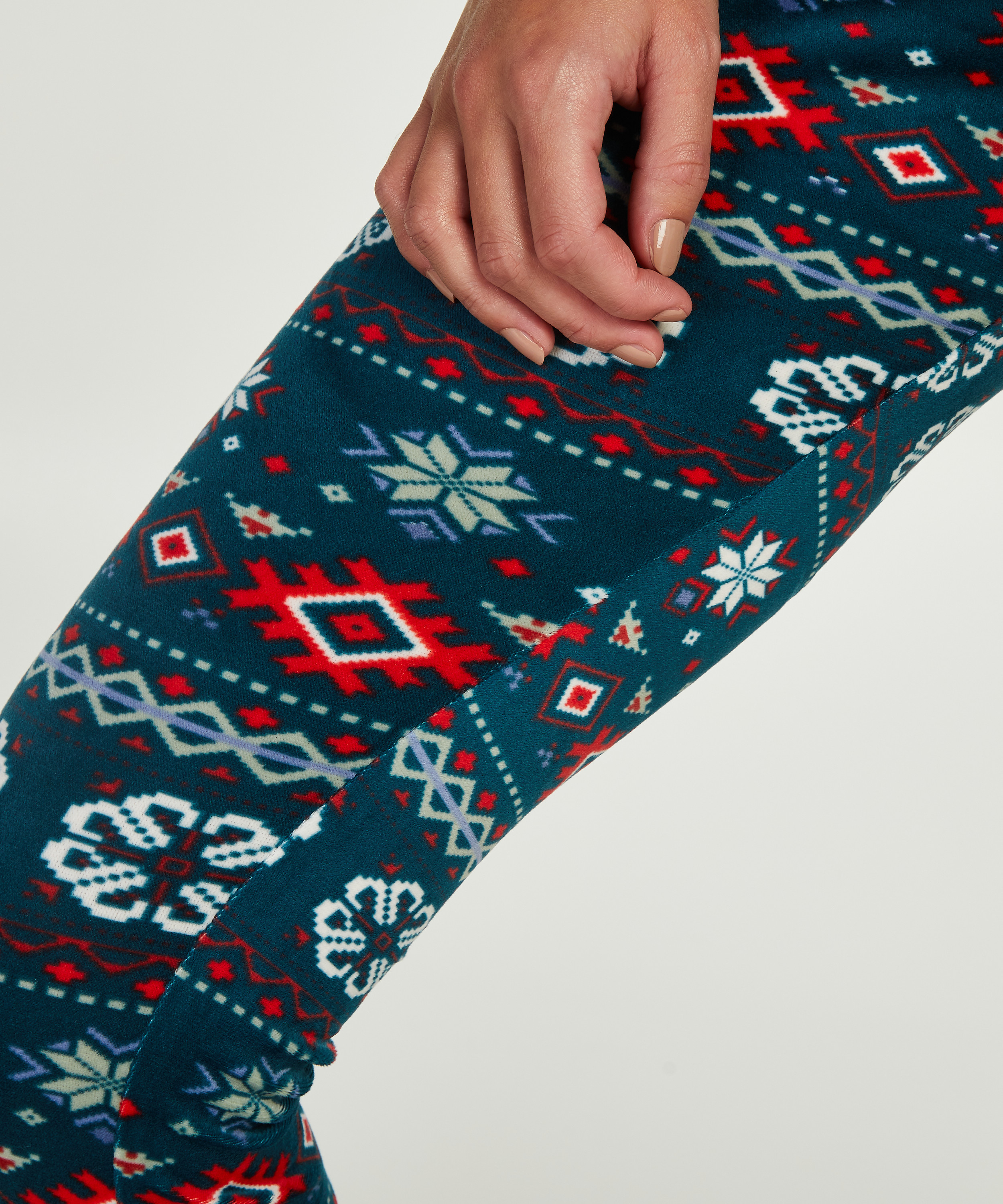 Legginsy welurowe, Zielony, main