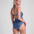 Sardinia str&oacute;j kąpielowy Bandeau, Niebieski