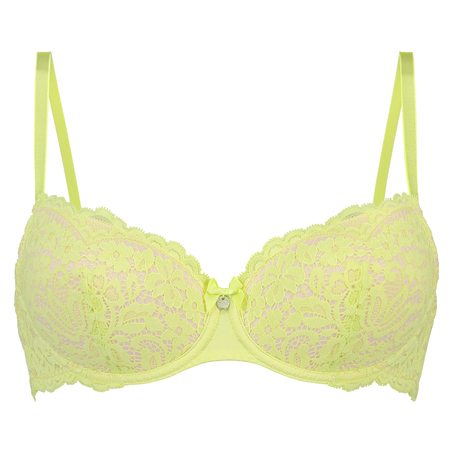 Marina Padded Underwired Bra, Żółty