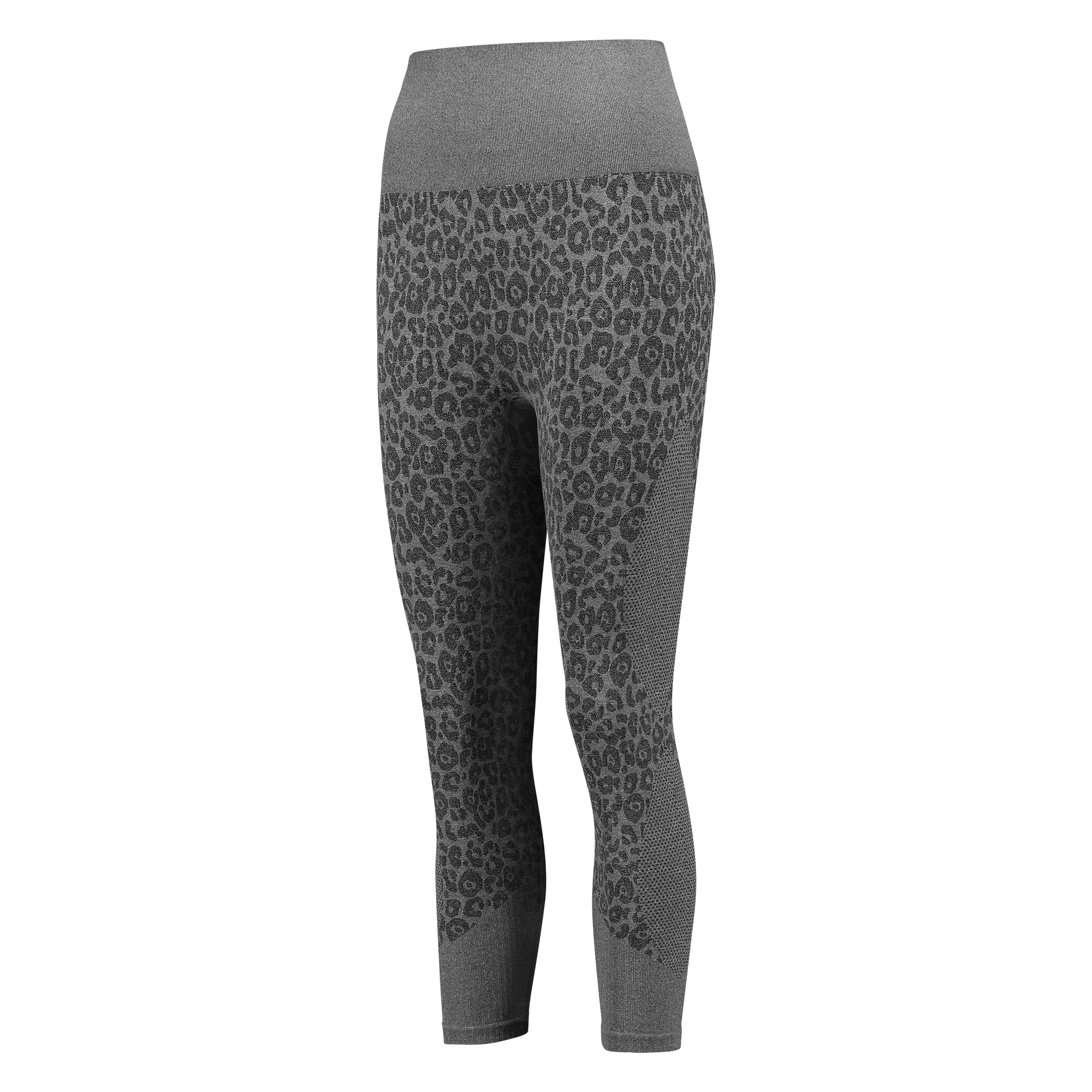 HKMX High Waist Level 3 Capri Leggings, Szary, main
