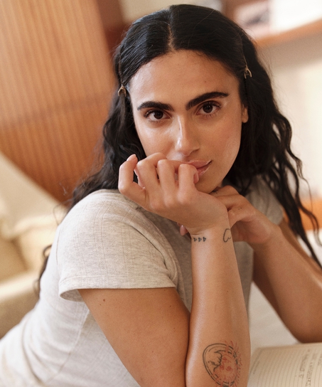 Top Pointelle, Szary