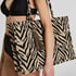 Torba Tote Bag Zebra Print, Czarny