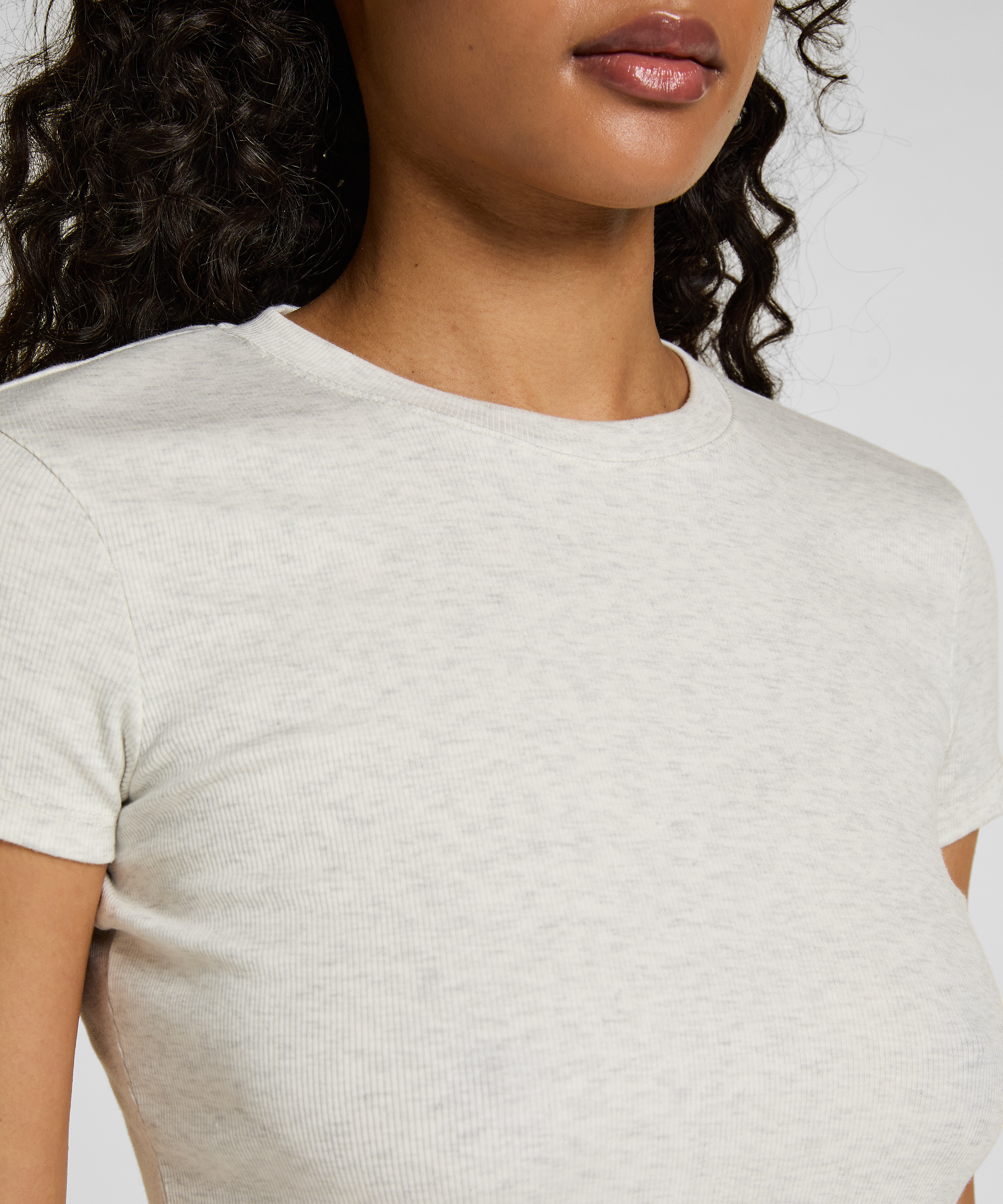 G&oacute;ra od Piżamy z Kr&oacute;tkimi Rękawami, Szary, main