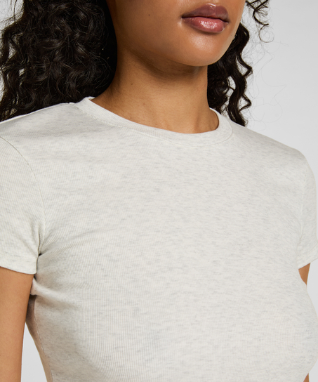 G&oacute;ra od Piżamy z Kr&oacute;tkimi Rękawami, Szary