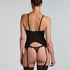Biustonosz bustier Sia, Czarny
