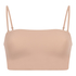 Bandeau Bralette Smooth, Beżowy