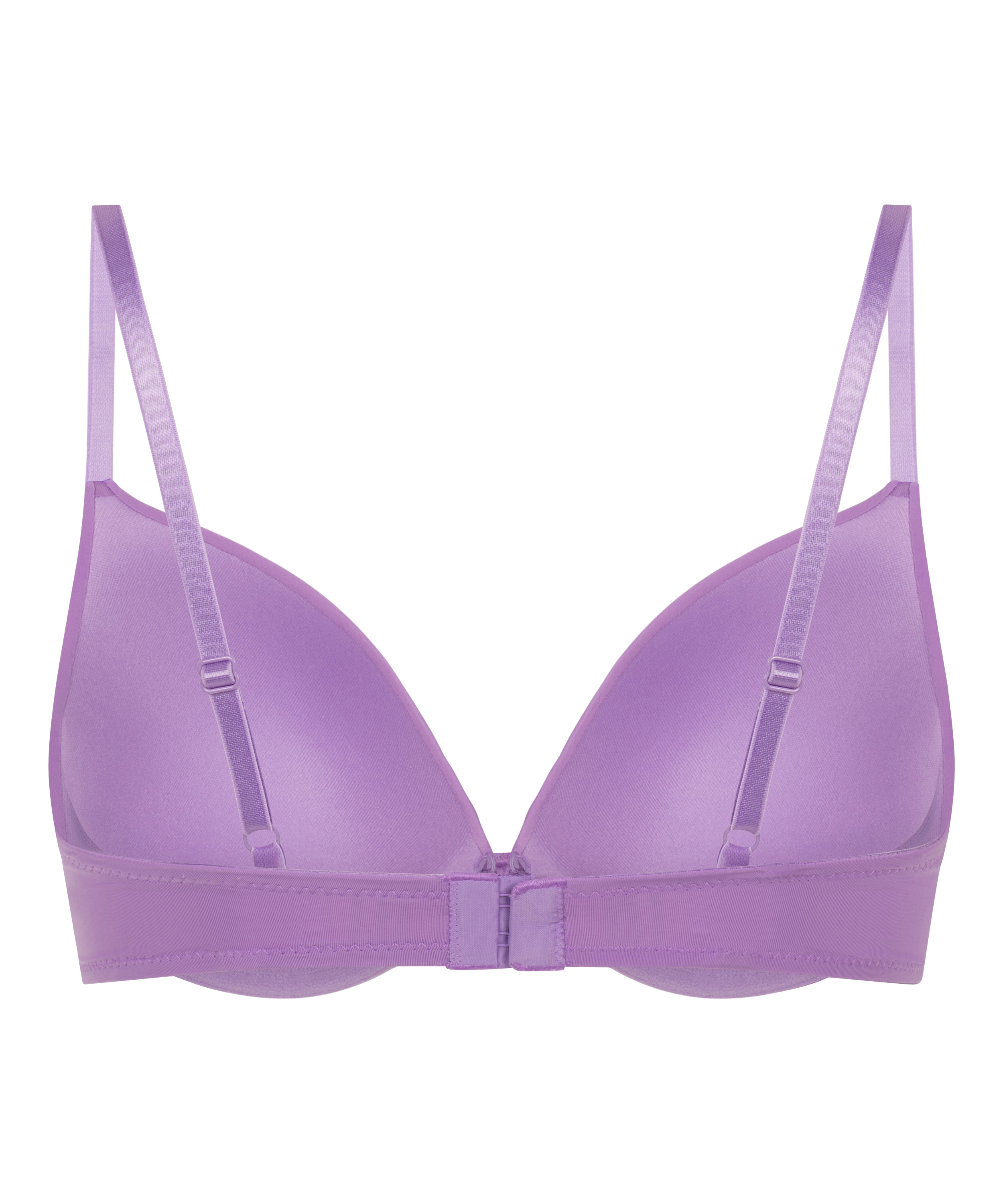 ﻿Biustonosz usztywniany z fiszbinami Plunge, Fioletowy, main